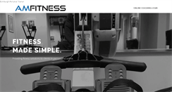 Desktop Screenshot of amfitness.co.uk