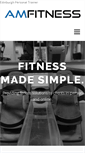 Mobile Screenshot of amfitness.co.uk